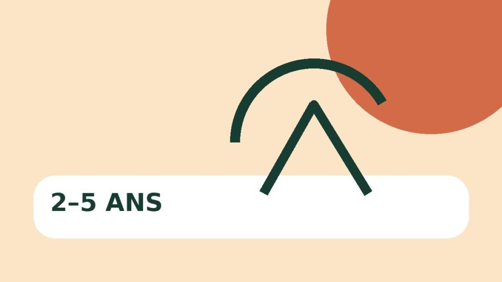 Sorties 2 à 5 ans